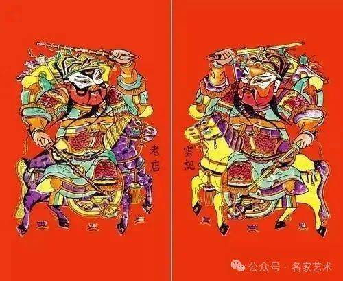 【名品视界】中国门神,原来各地贴的都不一样!_名家