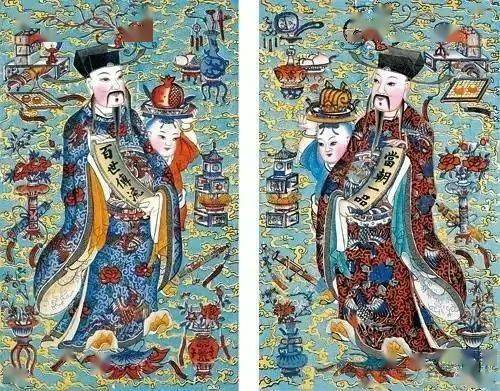 秦琼 尉迟恭▲陕西凤翔 秦琼敬德▲陕西凤翔 秦琼敬德▲天津杨柳青
