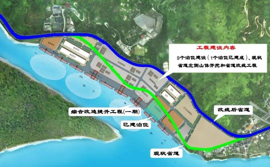 青田温溪港区项目顺利交工验收!_综合_港口_工程