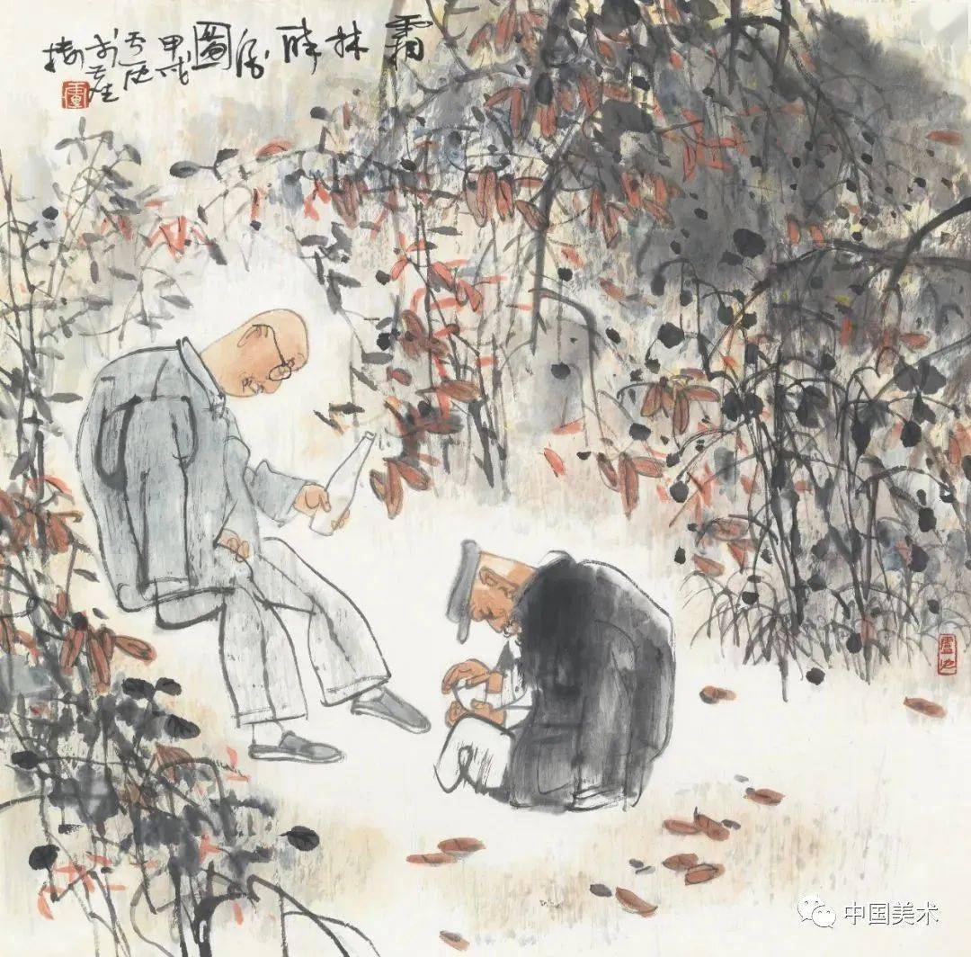 卢沉:感觉自己还可以时,艺术就停滞了!(高清70图)_先生_西方_作品