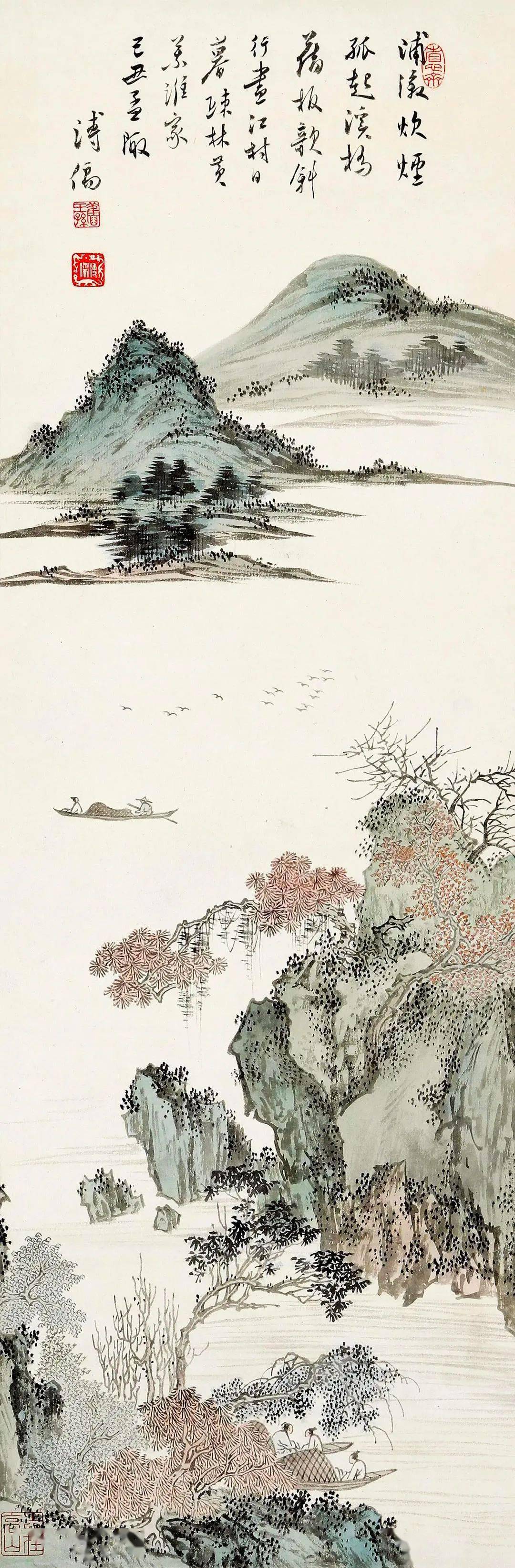 寒玉堂论画_溥儒_写意_山水