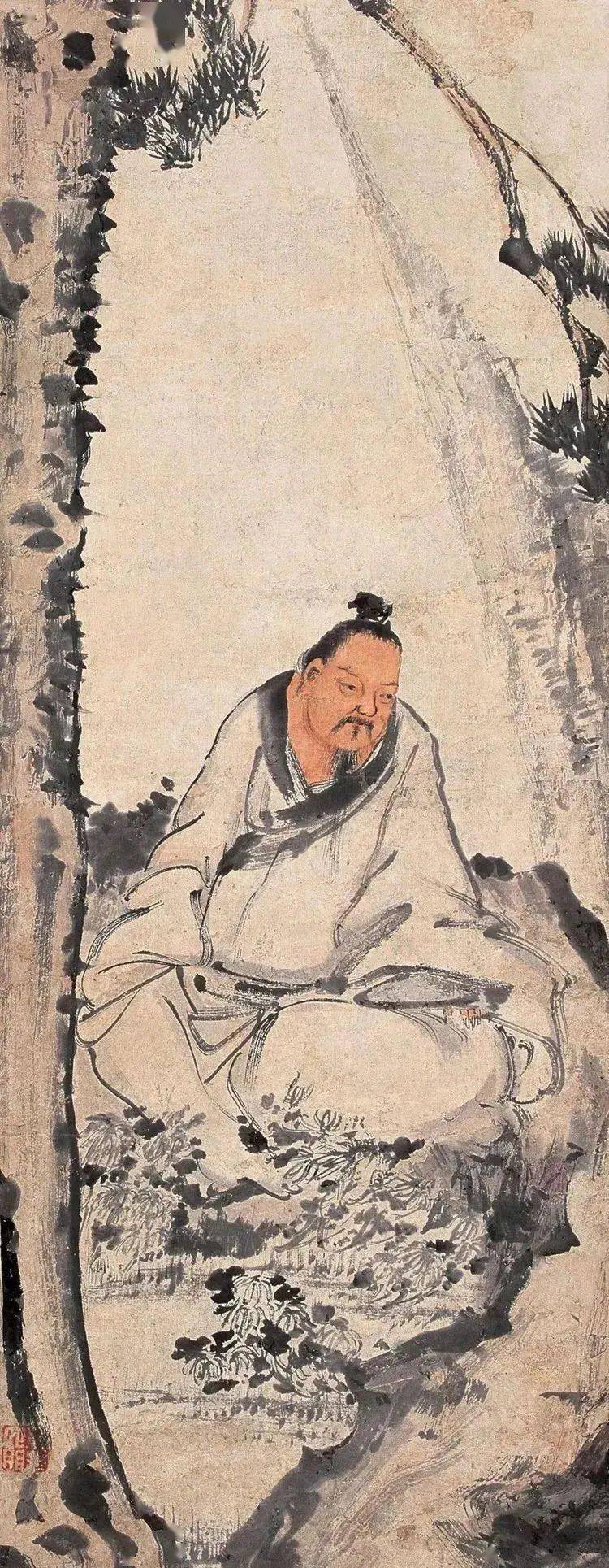 这大写意人物,丝丝入扣,笔笔传神_苏六朋_市井_山水