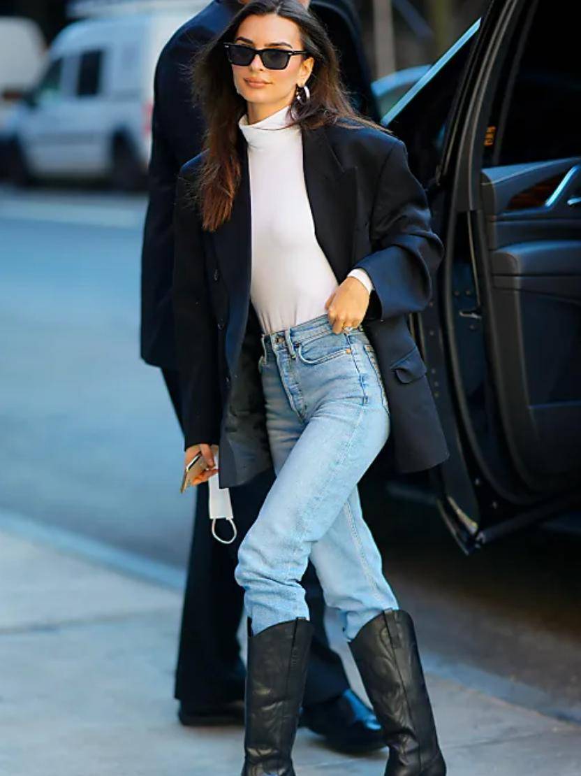 风衣 长裙,毛衣 牛仔裤="王炸",今年秋冬照着穿就对啦