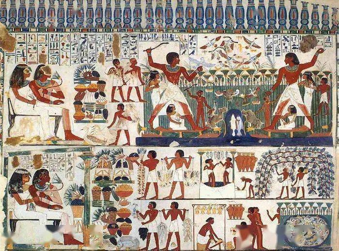 古埃及壁画解读图片