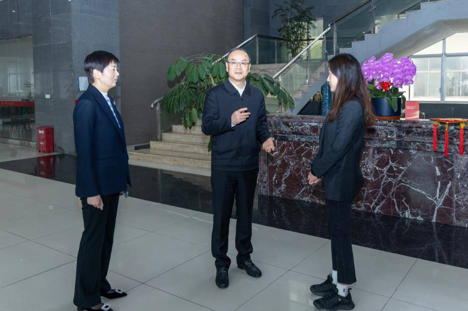 新春开工送祝福 鼓足干劲展新程 吴建元程松带队走访企业_发展_生产