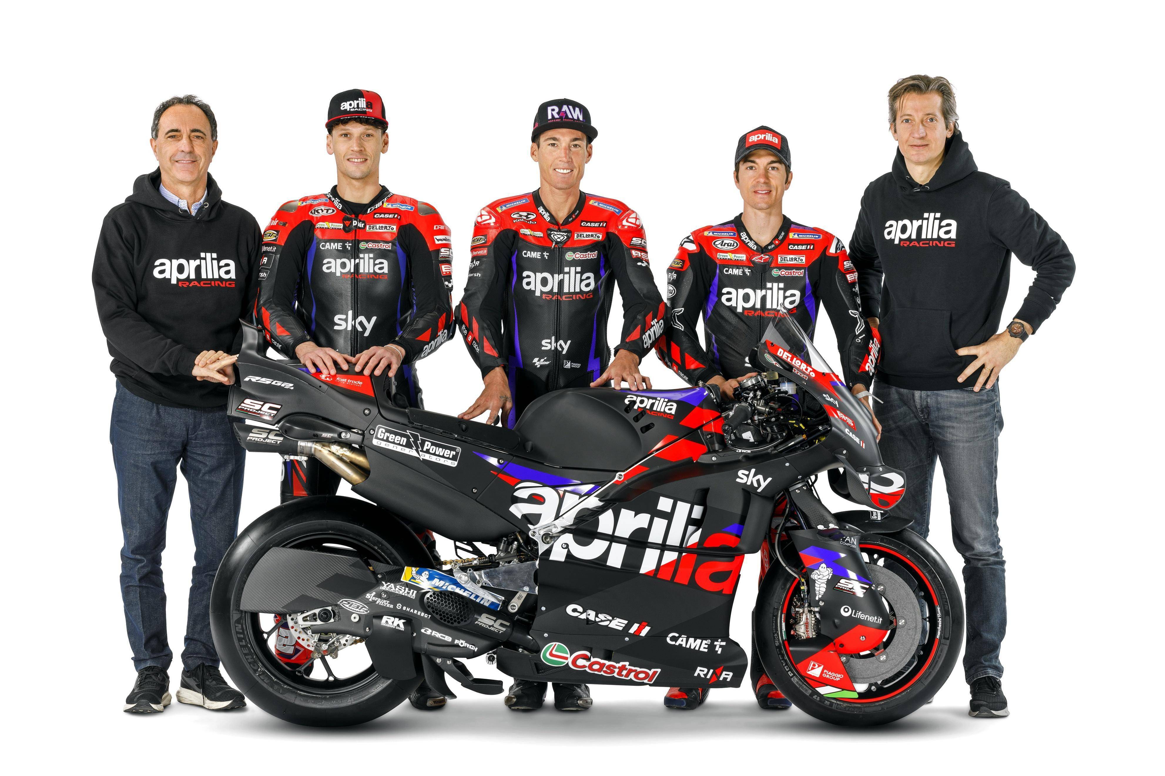 motogp 2024:aprilia 阿普利亚工厂车队_赛季_赛车_测试