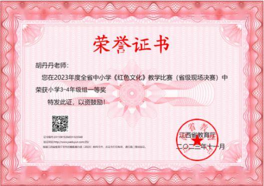 学校获红谷滩区第十二届"红谷杯"教学竞赛团体一等奖,副校长万莉被评