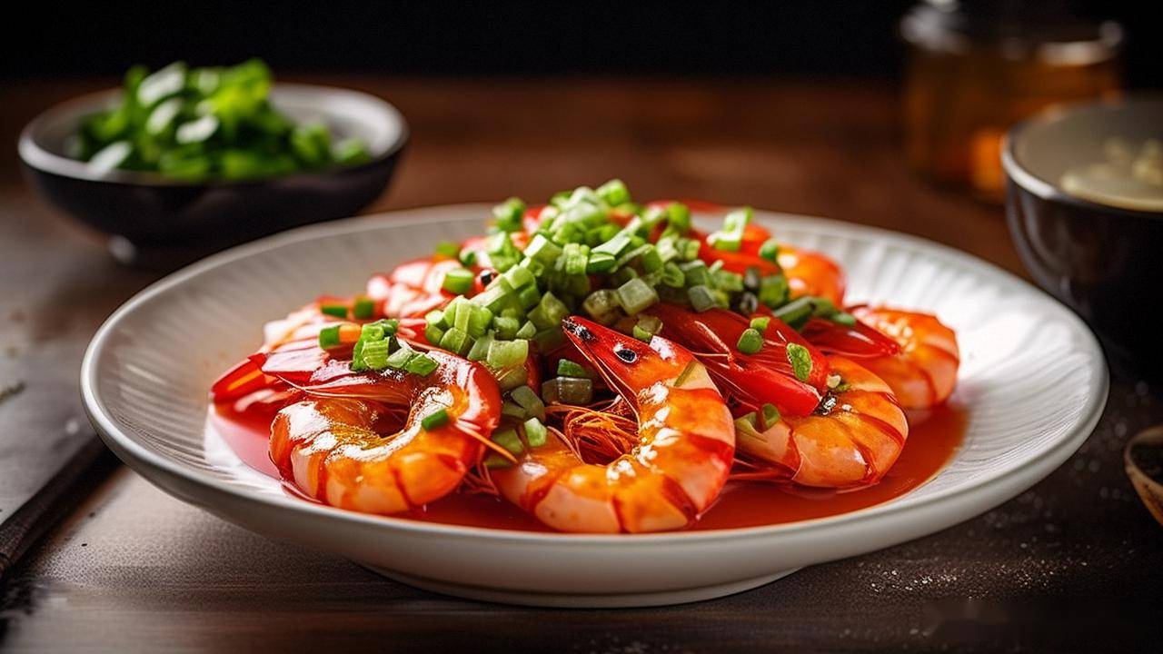 葱爆大虾,鲜嫩解馋,家常做法轻松学,让你的餐桌不再单调_宫廷_美味