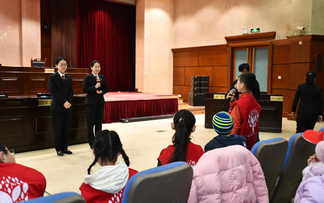 了解真实案例,提升"网络素养",新京报小记者探访北京朝阳法院_刘美辰