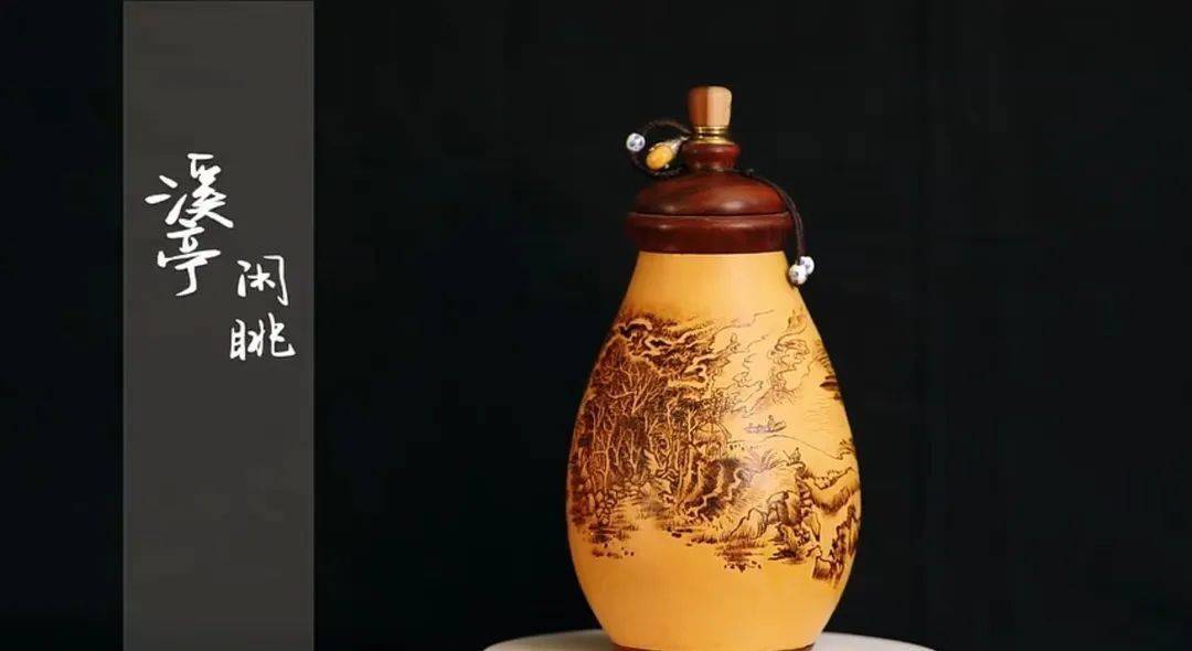 方寸间烙出非遗之花——葫芦烙画_易县_工艺美术_苑术芹