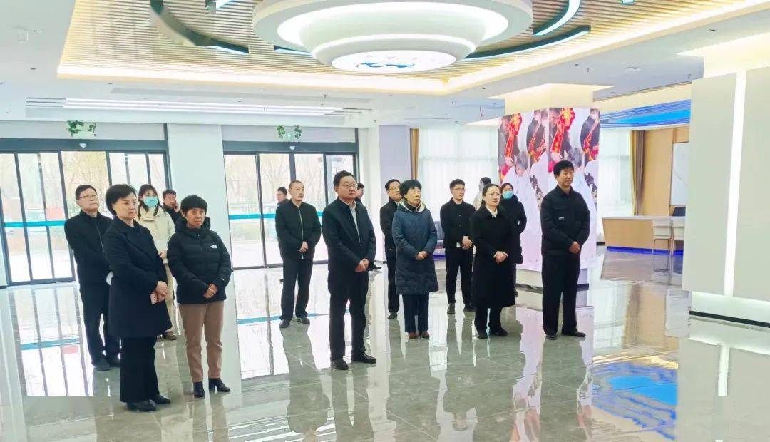 2月20日,单县人民政府副县长刘爱菊,单县人大常委会四级调研员袁丽霞