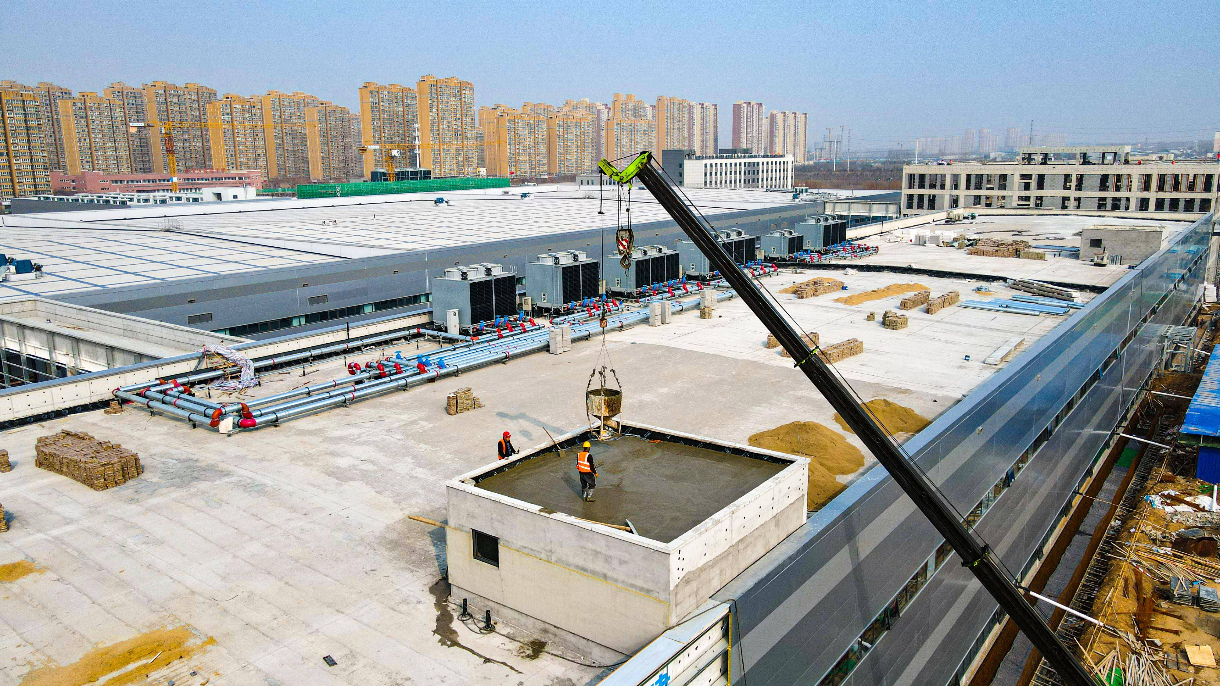 冲刺"开门红"!洛阳伊滨区以竞进之姿做好重点项目复工复产_施工_新能