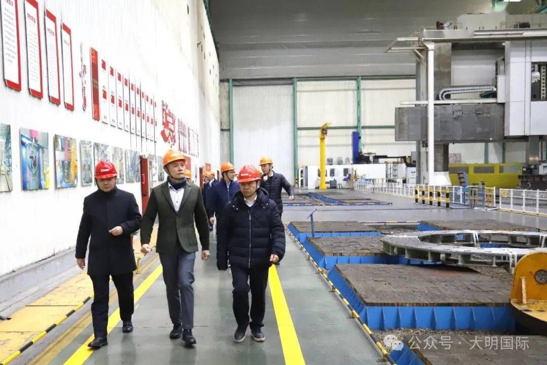 世仓智能董事长林明孝一行来访大明集团_合作_交流_设备