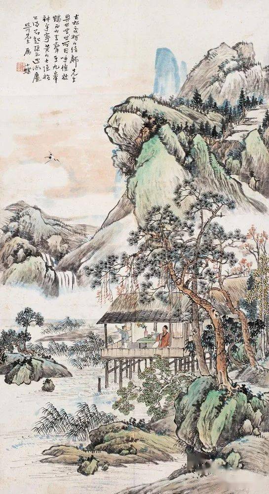 海上画派——陈定山_作品_国画_书画