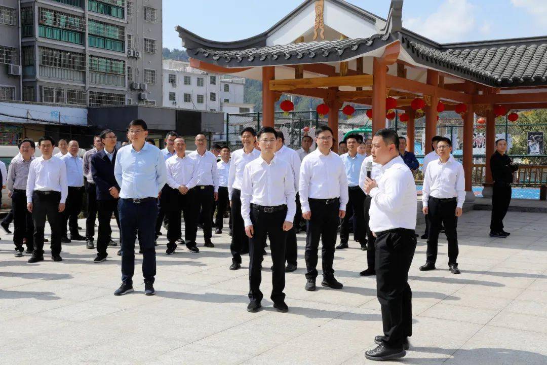 击鼓催征马蹄疾 奋勇争先正当时——2024年上杭县乡镇项目工作检查