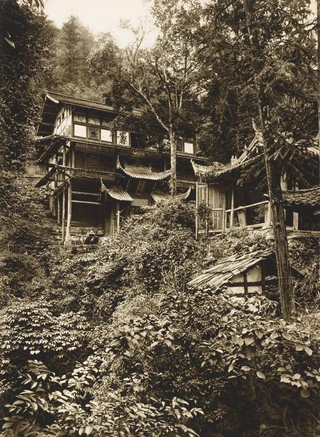 100年前,德国建筑师镜头下的中国传统建筑与景观_祠堂_宁波_法雨