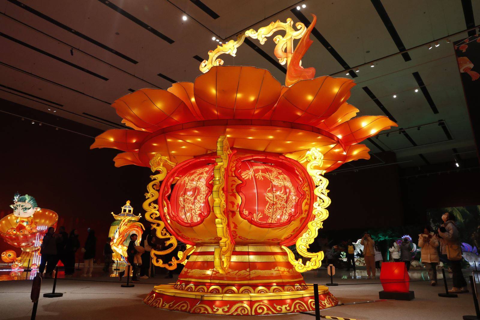 欢欢喜喜过大年 | 非遗馆里过大年:新意心意都满满_活动_灯彩_自贡