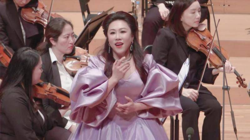中国女高音陈钰 唱响韩国首尔艺术殿堂_歌剧_音乐会_声乐
