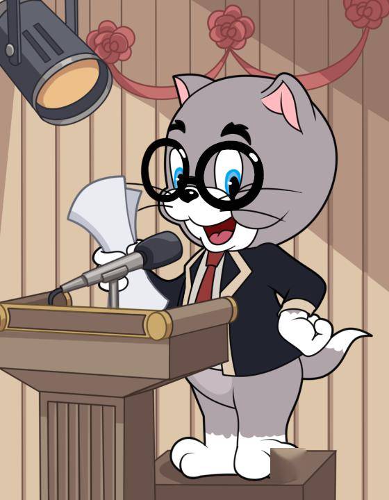 发明了捕捉老鼠神器的泡泡棒的托普斯,顺利从猫鼠学院获得名誉博士