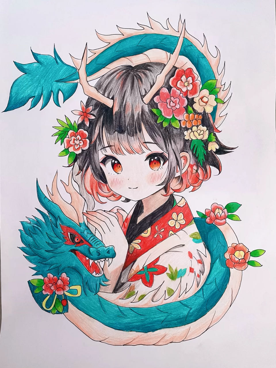 "龙年画龙"绘画比赛丨作品赏析