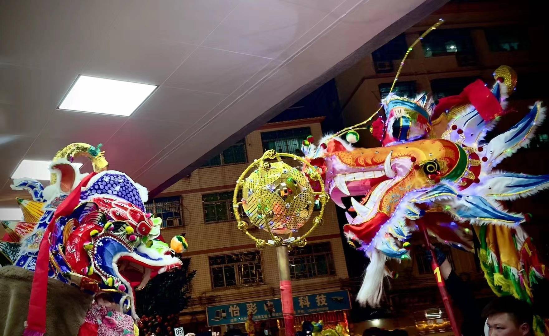 视频|村村舞龙,家家接龙!惠东吉隆"热辣滚烫"闹元宵_活动_表演_发展