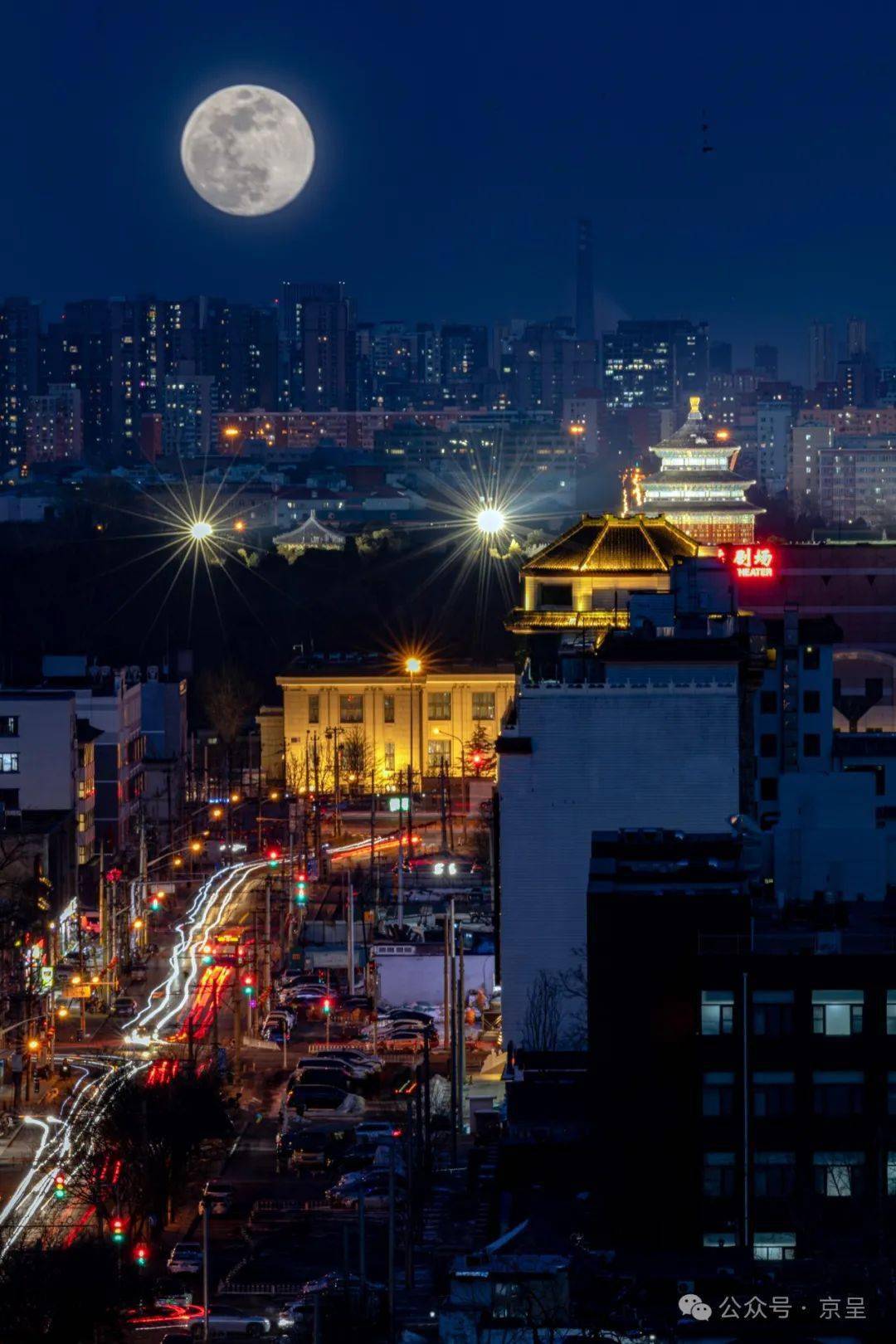 万家灯火照片夜景图片