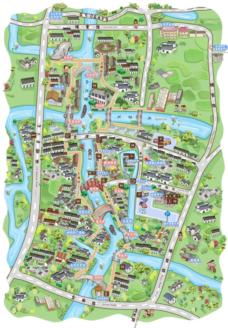 雨天必去,打卡这座宝藏千年古镇_金泽_文化_卜村