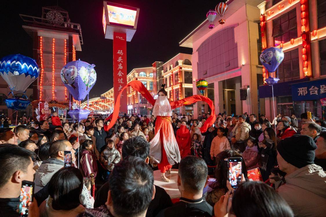 邢台码头庙会春节接待游客超50万人次_活动_七里河_张雪霞