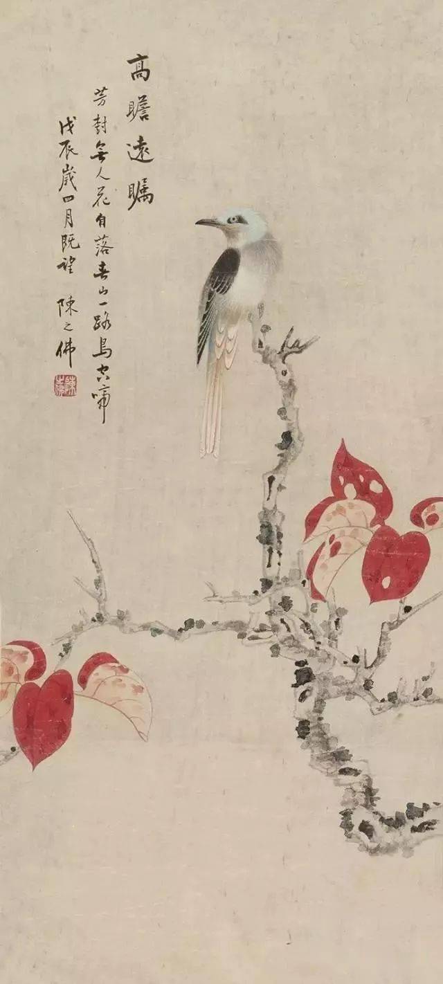 陈之佛的梅花小鸟,好美!