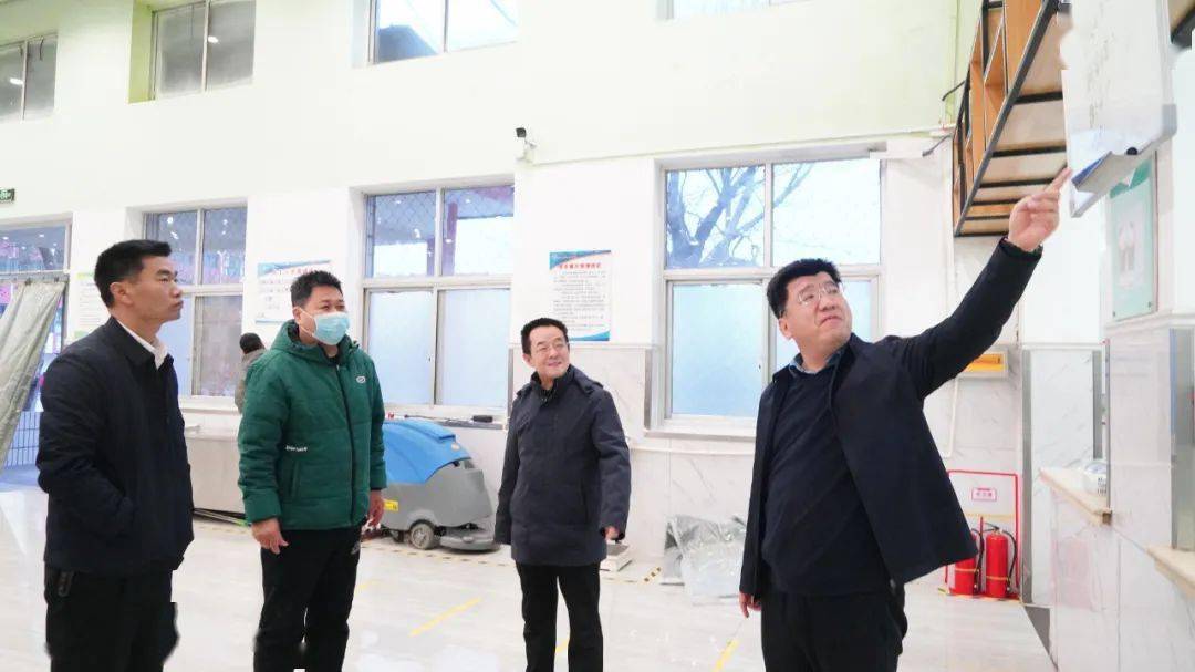 王继华到学校检查指导开学工作_教育_保障_师生