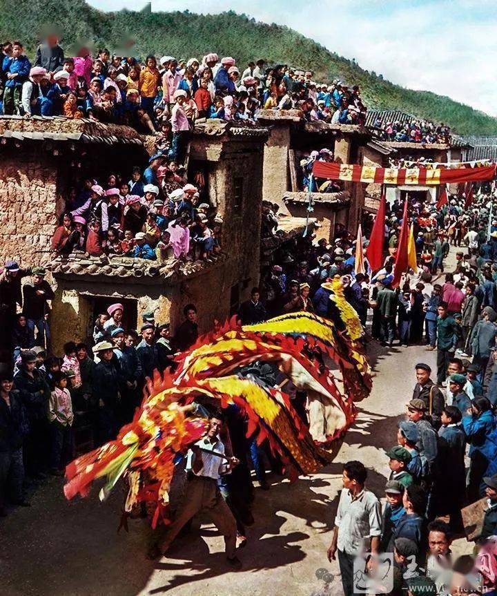 云南峨山县彝族"开新街"_活动_文化_民间