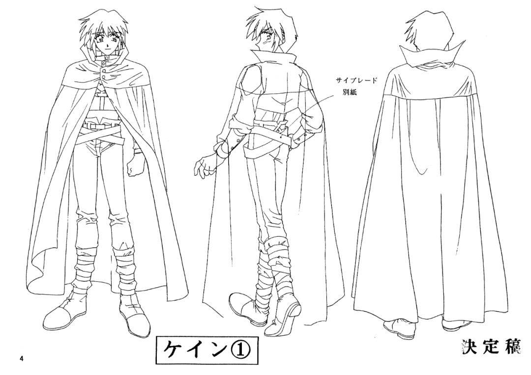 绘画技能分享|线稿分享第173期——《失落的宇宙》动画线稿设定集