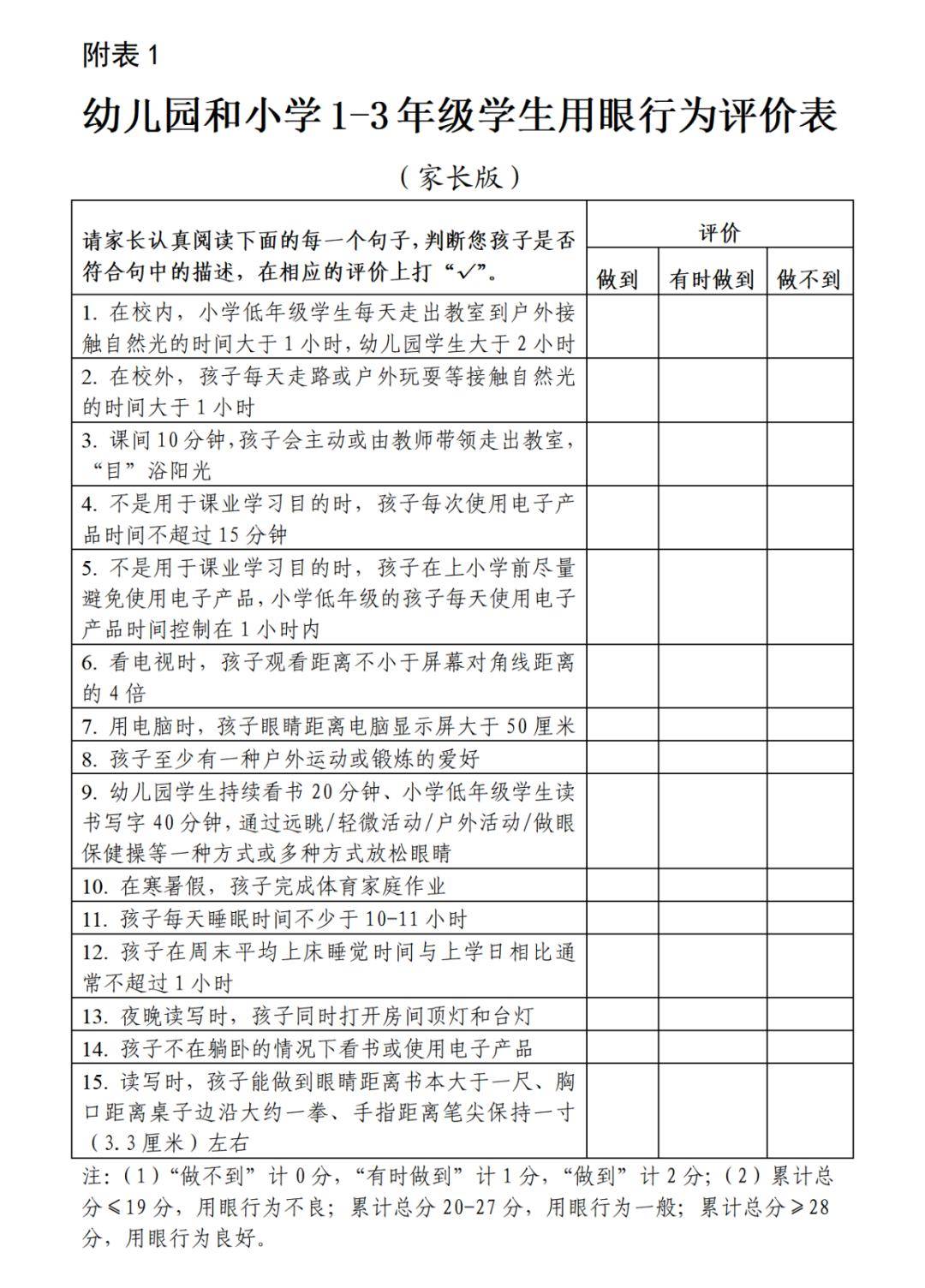 国家疾控局综合司关于印发《儿童青少年近视防控公共卫