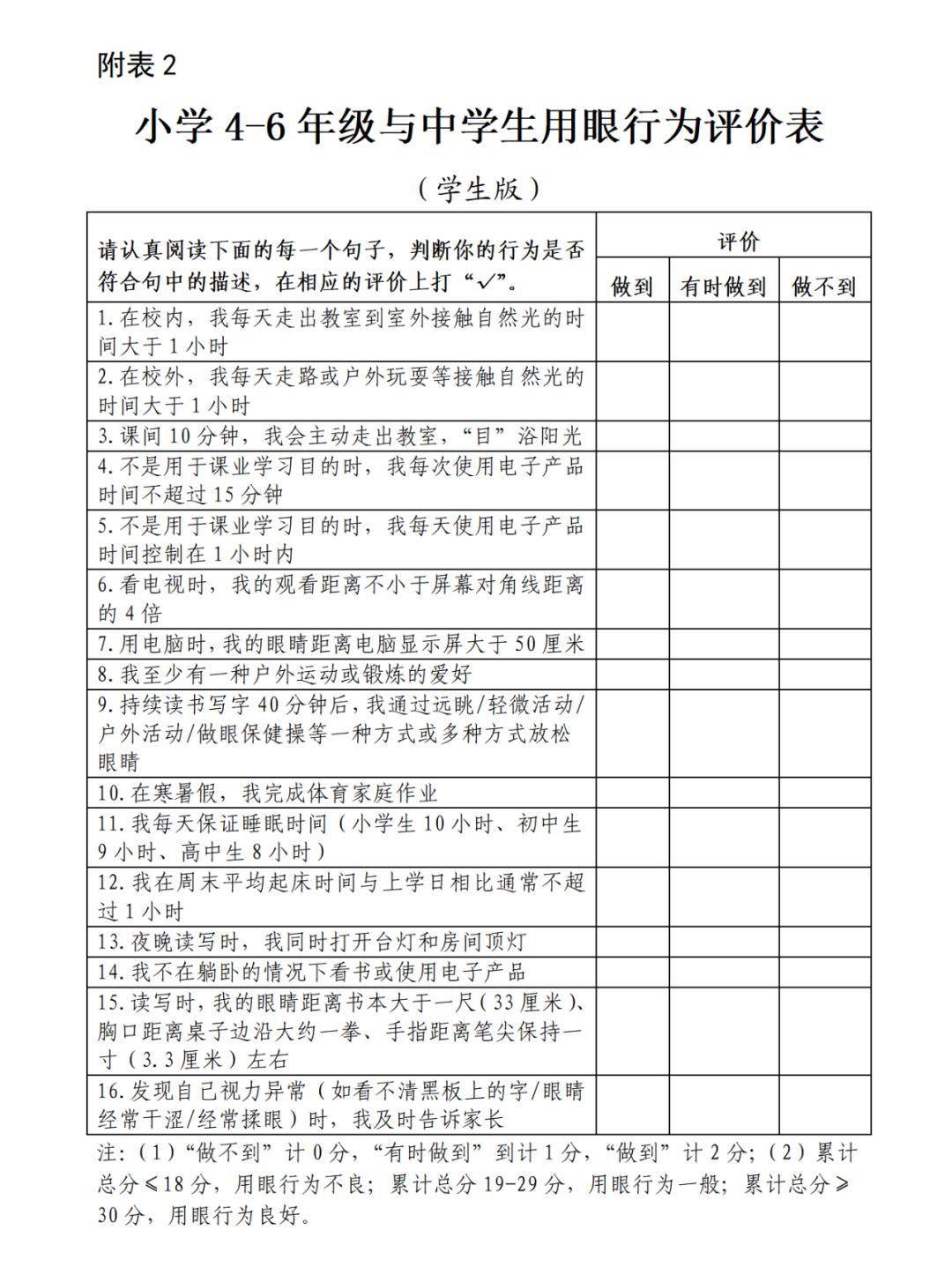 国家疾控局综合司关于印发《儿童青少年近视防控公共卫