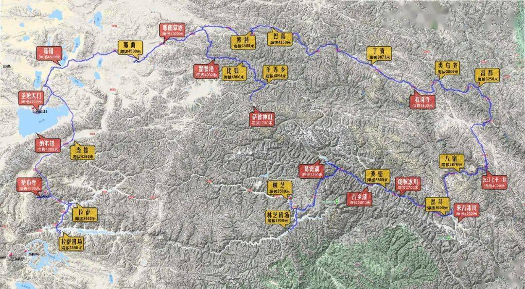 集合点:西藏林芝