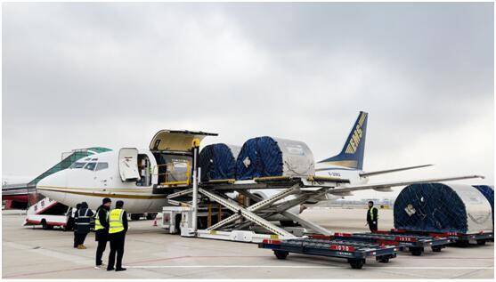 "大连—潍坊—南京"全货机航线顺利开通_货运_航空_邮政