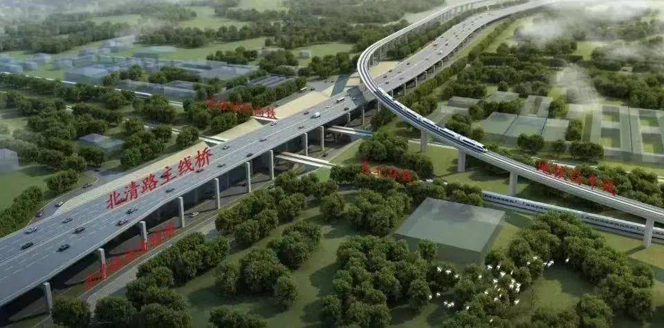 北清路快速化改造工程最新进展——_施工_进行_北京市