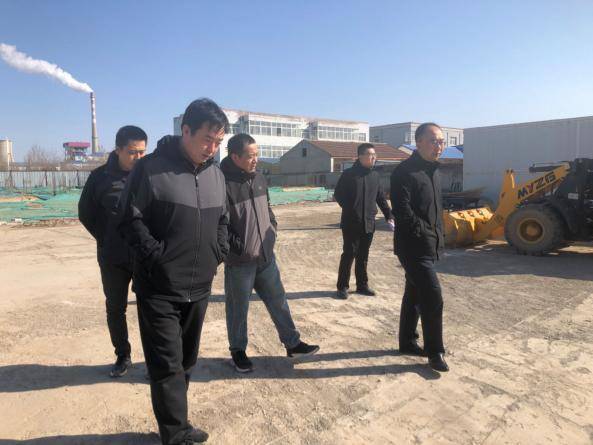 夏津县副县长郑保根同志调研幼儿园建设项目