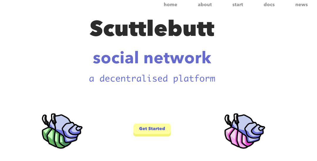scuttlebutt是一个去中心化社交网络平台,由一群太阳