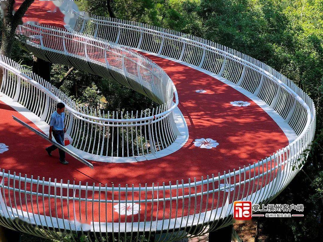 横跨晋安,鼓楼,福州中心城区首条高空景观步道将全新亮相!