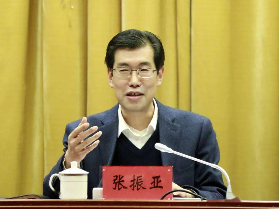 书记张振亚出席会议并讲话,县委副书记,县长何小明主持会议,陈维山