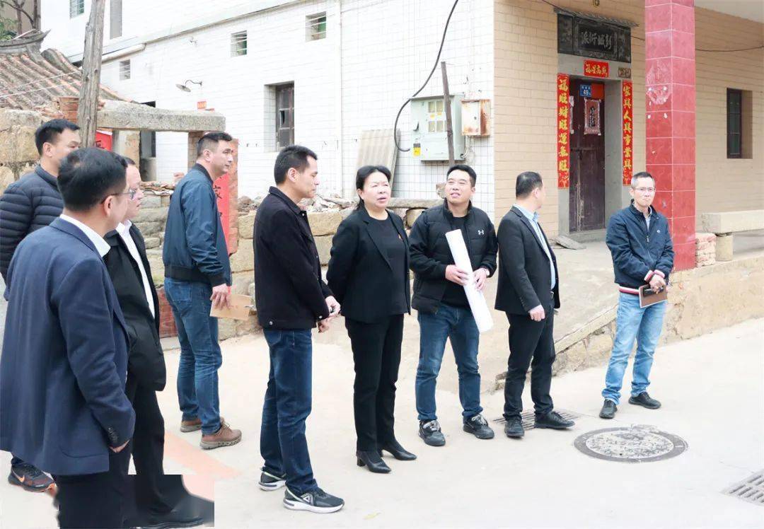 洛江区委书记颜丽明调度推进桥南古街文旅开发,特色商业街建设情况