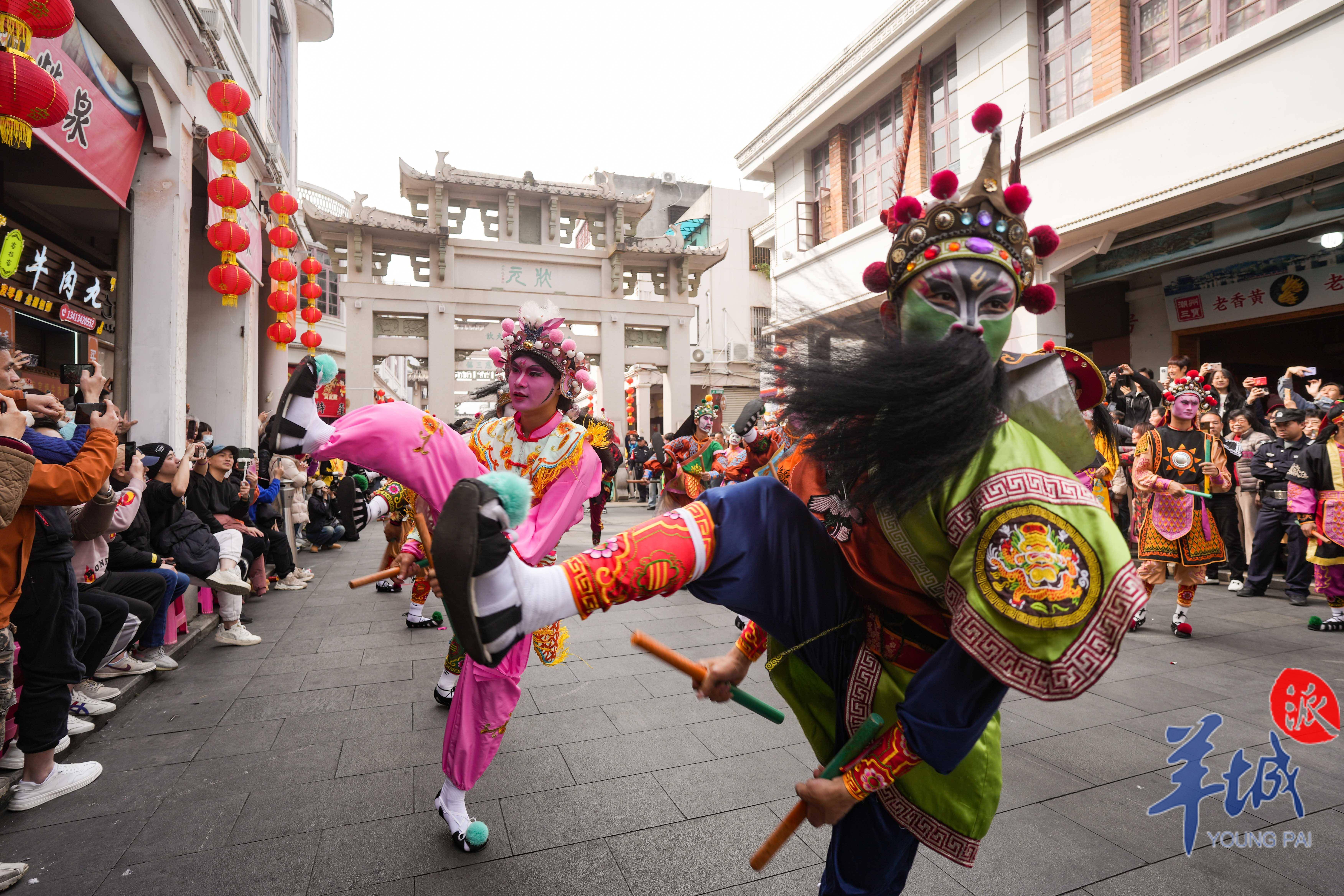 "潮州青龙庙会"非遗民俗热辣登场_队伍_文化_表演