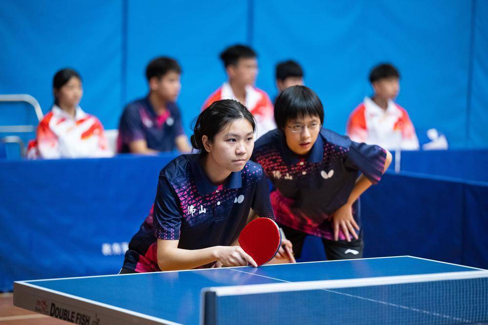 顺德学子夺得粤港澳大湾区学界乒乓球女团冠军
