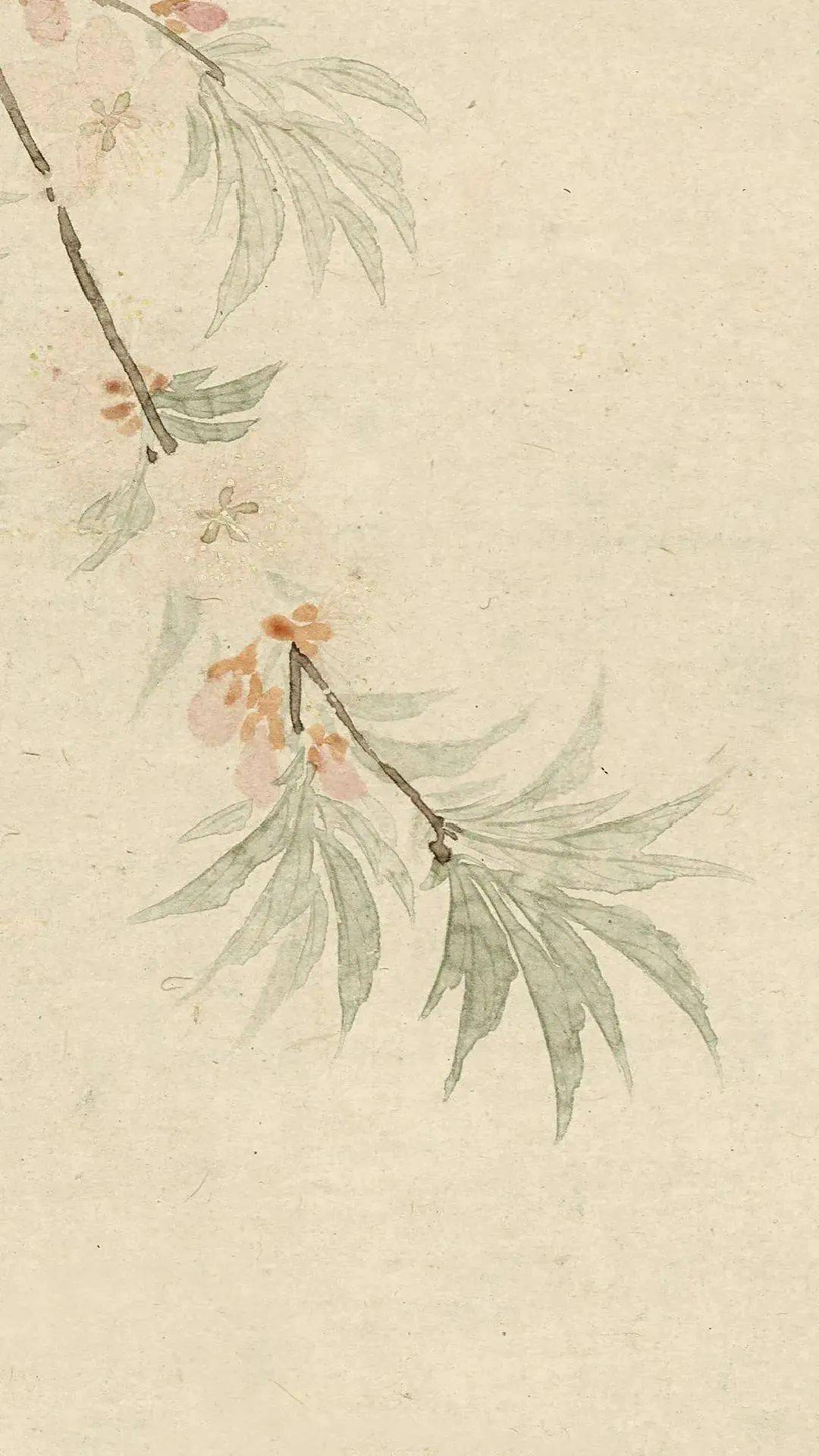 红杏枝头春意闹,历代名家春花图_杏花_局部_佚名