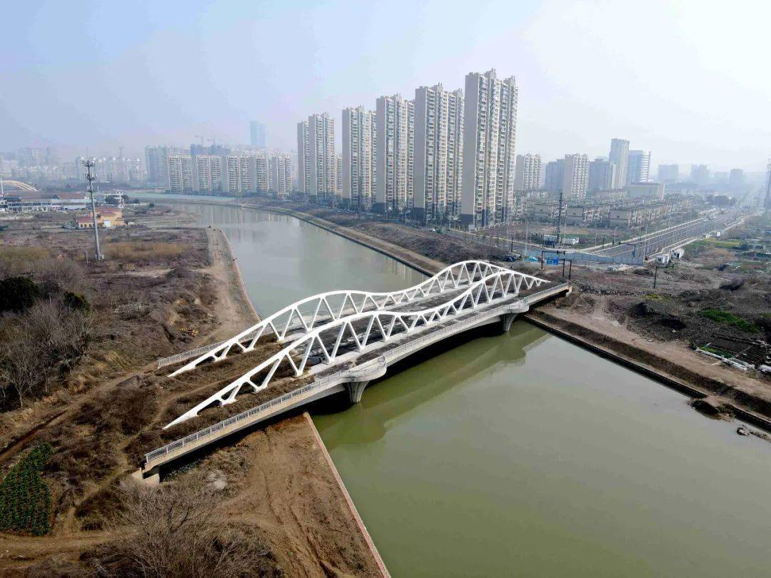 施工进展曝光猜猜看下一条正式通车的锡澄运河在建桥梁会是谁