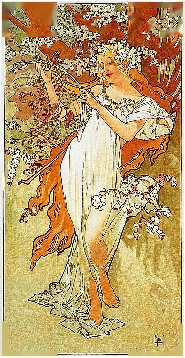 二次元少女鼻祖最伟大的装饰艺术家笔下的女神们哪一款最像你