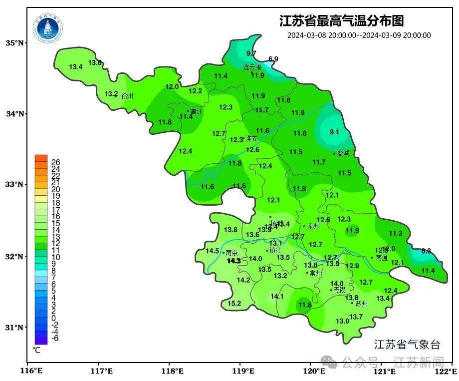 江苏降水量分布图图片