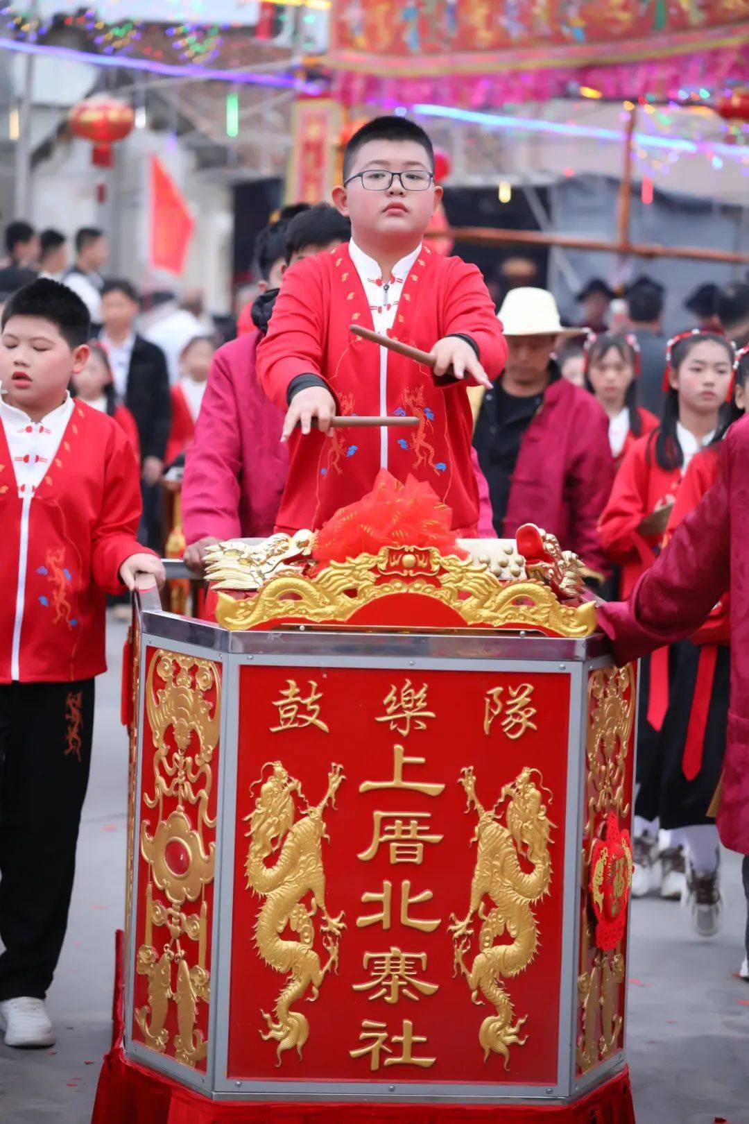 老爷回庙恭迎圣驾汕头市潮南区胪岗镇溪头胪溪上厝乡保生大帝十二年