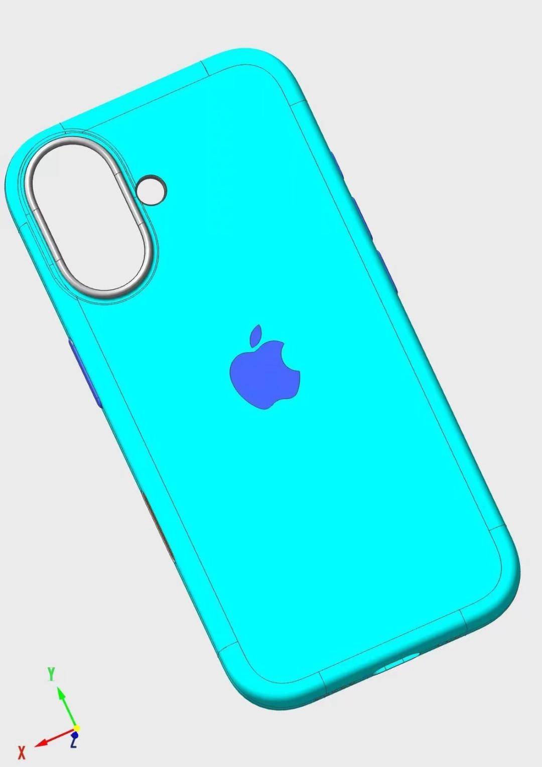 苹果iphone16procad渲染图曝光传承经典设计63英寸屏幕